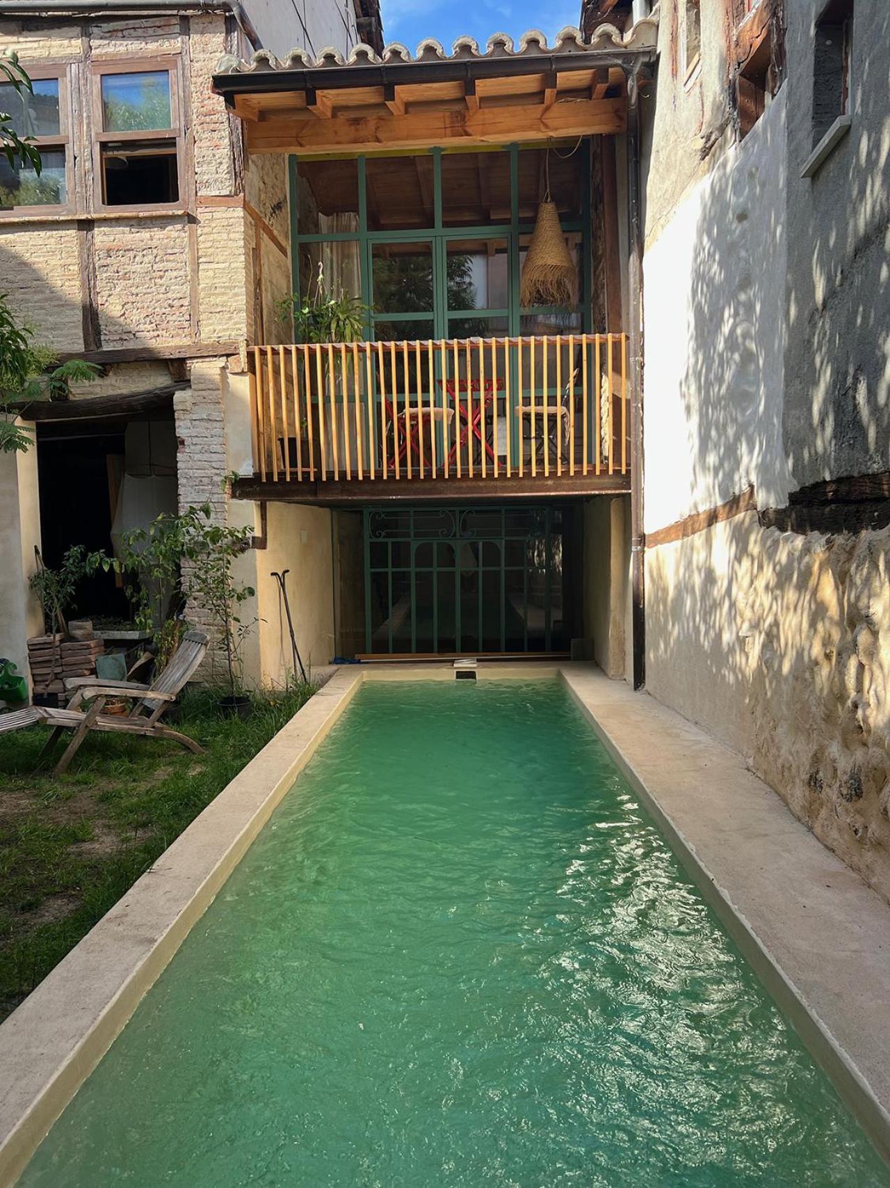 Duplex Independiente Con Patio Y Piscina La Nueva Канделеда Екстер'єр фото